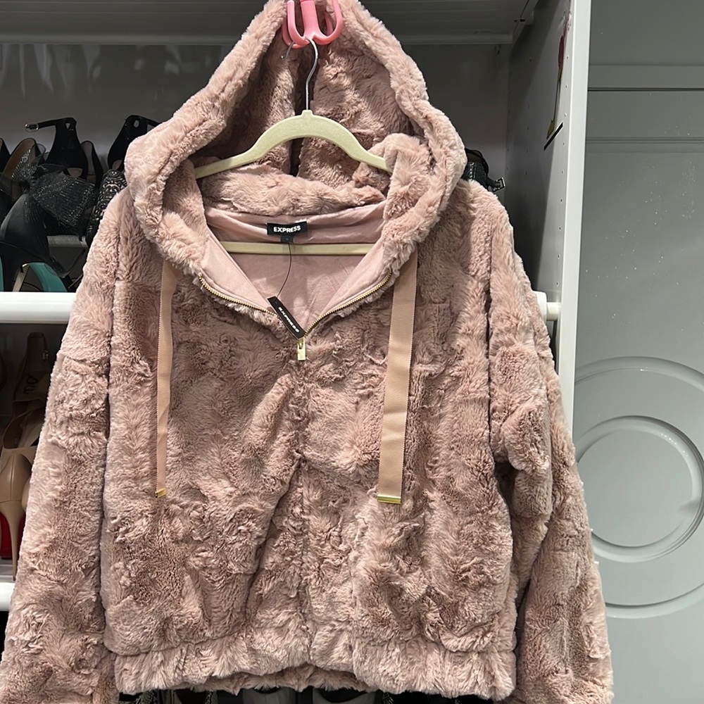 Express hooded zip jacket